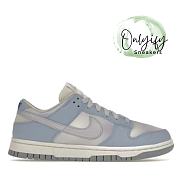 Nike Dunk Low Blue Airbrush Canvas (Women's) FN0323-400 - 1