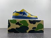 A Bathing Ape Bape Sta Nostalgic Blue Yellow 1I80191006 - 4