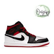 Air Jordan 1 Mid Gym Red Black Toe DQ8426-106 - 1