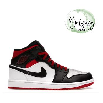 Air Jordan 1 Mid Gym Red Black Toe DQ8426-106
