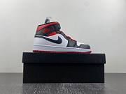 Air Jordan 1 Mid Gym Red Black Toe DQ8426-106 - 3