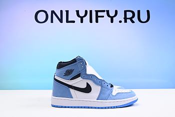 Air Jordan 1 Retro High White University Blue Black  555088-134
