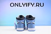 Air Jordan 1 Retro High White University Blue Black  555088-134 - 5