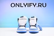Air Jordan 1 Retro High White University Blue Black  555088-134 - 4