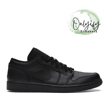 Air Jordan 1 Low Triple Black 553558-091