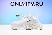 Balenciaga Triple S All white - 4