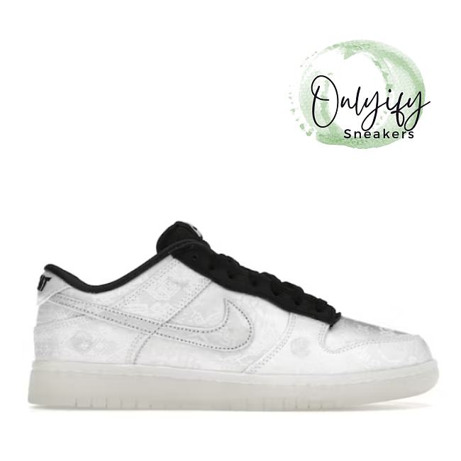 Nike Dunk Low CLOT Fragment White FN0315-110 - 1
