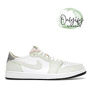 Air Jordan 1 Retro Low White Ghost Green Black  DM7837-103 - 1