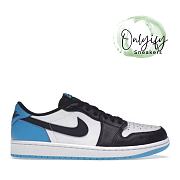 Air Jordan 1 Retro Low OG Black Dark Powder Blue CZ0790-104 - 1