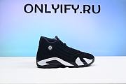 Air Jordan 14 “Black/White/University Red” 487471-016 - 1