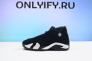 Air Jordan 14 “Black/White/University Red” 487471-016 - 6