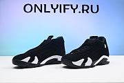 Air Jordan 14 “Black/White/University Red” 487471-016 - 2
