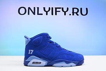 Air Jordan 6 UNC Tar Heels Six Championships PE