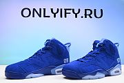 Air Jordan 6 UNC Tar Heels Six Championships PE - 5