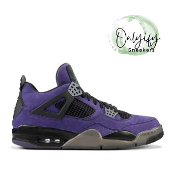 Air Jordan 4 Retro Travis Scott Purple 766296 LN4