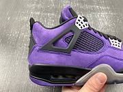 Air Jordan 4 Retro Travis Scott Purple 766296 LN4 - 3