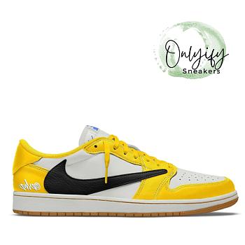 Air Jordan 1 Retro Low OG SP Travis Scott Canary DZ4137-700