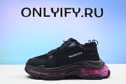 Balenciaga Triple S Sneaker ‘Clear Sole Black Pink Neon’ 541624-W2FR1-1053 - 6