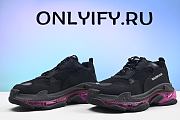 Balenciaga Triple S Sneaker ‘Clear Sole Black Pink Neon’ 541624-W2FR1-1053 - 3