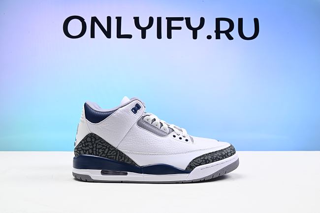 AIR JORDAN 3 RETRO 'GEORGETOWN HOYAS' - 1