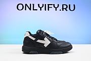 Off-White Out Of Office Calf Leather Black White - 1