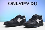 Off-White Out Of Office Calf Leather Black White - 2