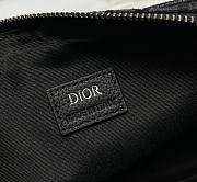 Dior Saddle Triple Pouch Black Dior Oblique Size 18 x 25 x 5 cm - 2