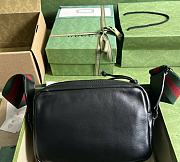 Gucci Double-G Leather Shoulder Bag Men Size 23.5 x 15.5 x 8 cm - 6