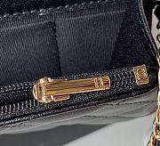 Chanel Flap Handle Black Bag Size 17 cm - 2