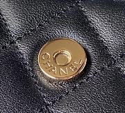 Chanel Flap Handle Black Bag Size 17 cm - 3