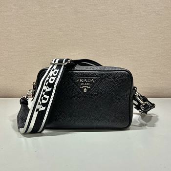 Prada Black Medium Leather Bag22x14x8cm