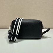 Prada Black Medium Leather Bag22x14x8cm - 5