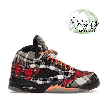 Air Jordan 5 Retro Plaid (GS) Style FD4814-008