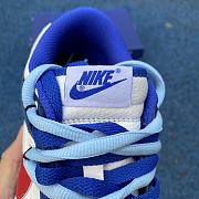 Pepsi x Nike Dunk Low Custom White Blue Red - 4