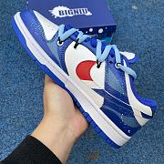 Pepsi x Nike Dunk Low Custom White Blue Red - 2