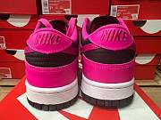 Nike Dunk Low Fierce Pink Black (Women's) DD1503-604 - 6