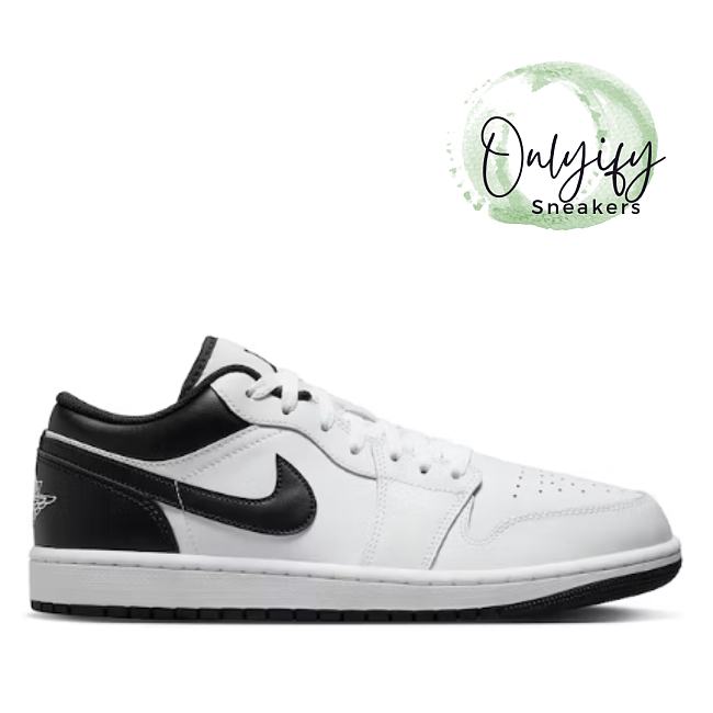 Air Jordan 1 Low White Black 553558-132 - 1