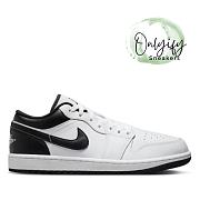 Air Jordan 1 Low White Black 553558-132 - 1
