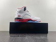 Air Jordan 5 Retro Fire Red Black Tongue (2013) 136027-120 - 5