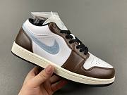 Air Jordan 1 Low SE GS 'Mocha Blue Grey' FQ8156 142 - 5