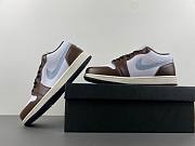 Air Jordan 1 Low SE GS 'Mocha Blue Grey' FQ8156 142 - 4