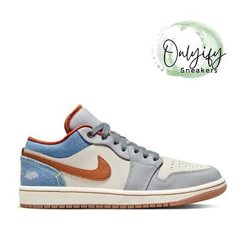  Air Jordan 1 Low Phantom Denim FZ5045-091