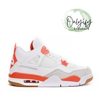  Air Jordan 4 White Orange DR5415-108