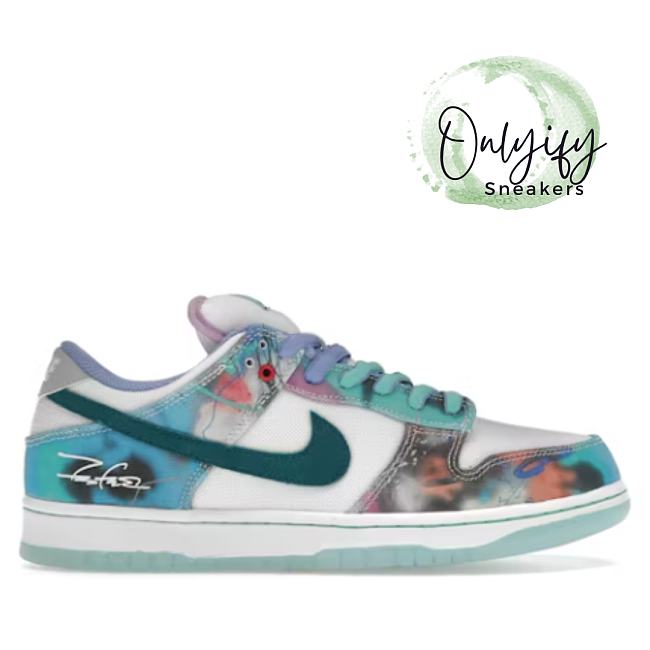 Nike SB Dunk Low Futura Laboratories Bleached Aqua HF6061-400 - 1
