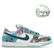 Nike SB Dunk Low Futura Laboratories Bleached Aqua HF6061-400 - 1