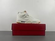 Air Jordan 4 Retro Levi's White (Levi's Tag) AO2571-100 - 5