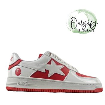BAPE STA RED “Patent Leather”