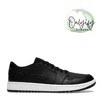 Air Jordan 1 Retro Low Golf Black Croc DD9315-003