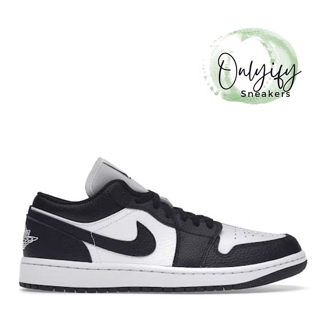  Air Jordan 1 Low SE Homage Split White Black (W) DR0502-101 - 1