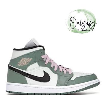  Air Jordan 1 Mid Dutch Green (W) CZ0774-300